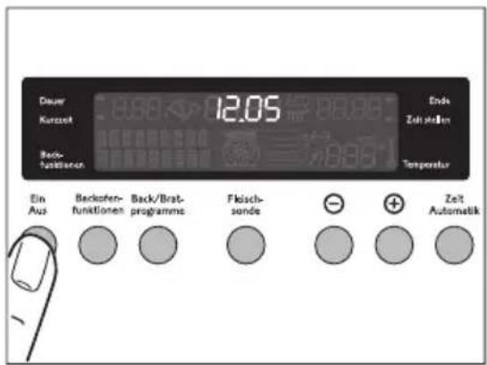 Juno Electrolux JEB98601E - Backofen ausschalten - 1