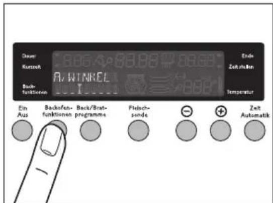 Juno Electrolux JEB98601E - Helligkeit der Anzeigen einstellen - 2