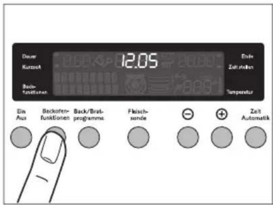 Juno Electrolux JEB66601E - Backofen-Funktion ausschalten - 1