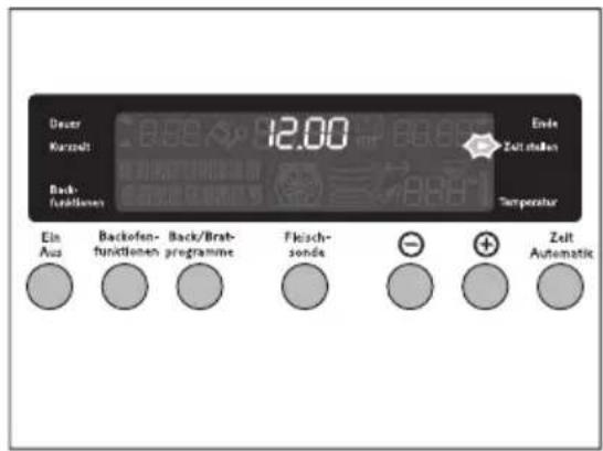 Juno Electrolux JEB66601E - Tageszeit einstellen und ändern - 2