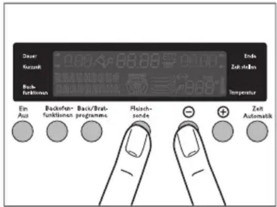 Juno Electrolux JEB66601E - Zeitanzeige ausschalten - 3