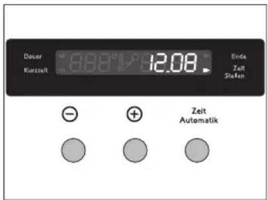 Juno Electrolux JEB65501A - Tageszeit ändern - 3