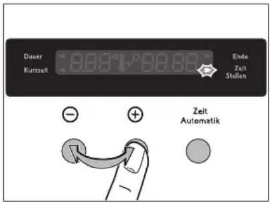 Juno Electrolux JEB65501A - Tageszeit ändern - 2