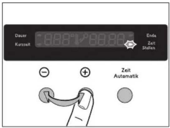 Juno Electrolux JEB65501A - Tageszeit einstellen - 3