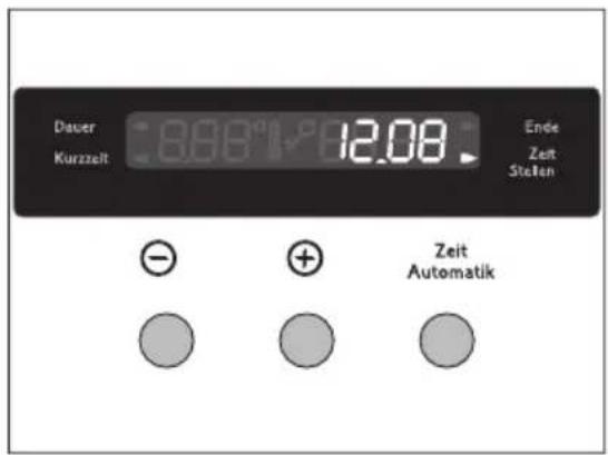 Juno Electrolux JEB65501A - Tageszeit einstellen - 4