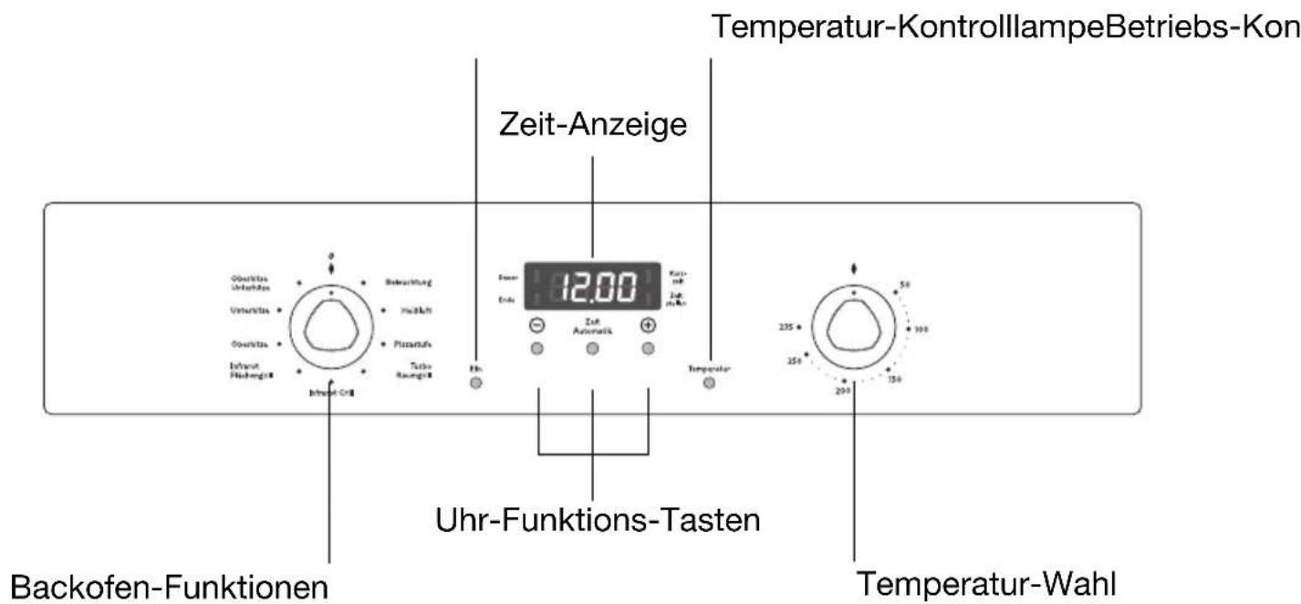 Juno Electrolux JEB25311E - Bedienblende - 1
