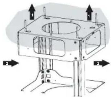 Juno Electrolux JDI5571AS - Fixing the frame - 2