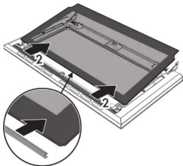 SMEG CPF9GPWHD - Ausbau der Innenverglasung - 2