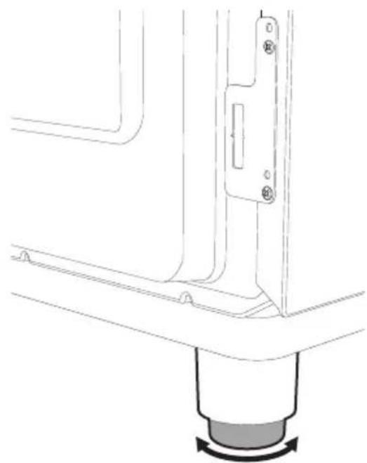 SMEG C9GMXD9 - Positionierung und Nivellierung - 5