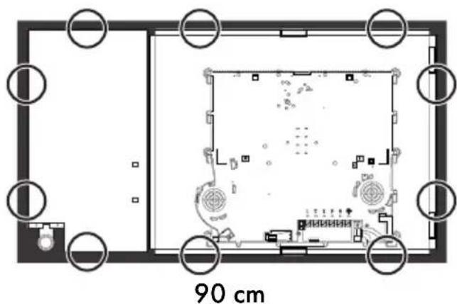 SMEG PM3721WLD - Befestigungsklemmen - 5