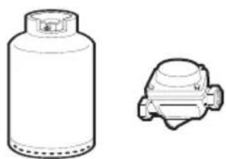 SMEG PM3912WLDDE - Flüssiggasanschluss - 1