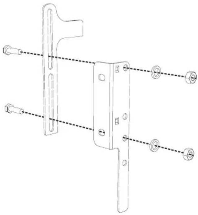 SMEG TR90PD9 - Wandbefestigung mit Bügeln - 4