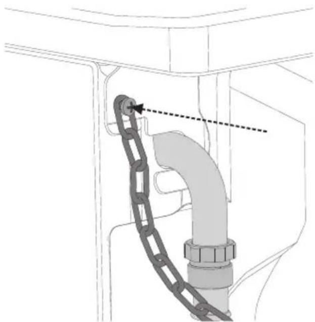 SMEG TR90PD9 - Wandbefestigung mit Kette (wo vorgesehen) - 2