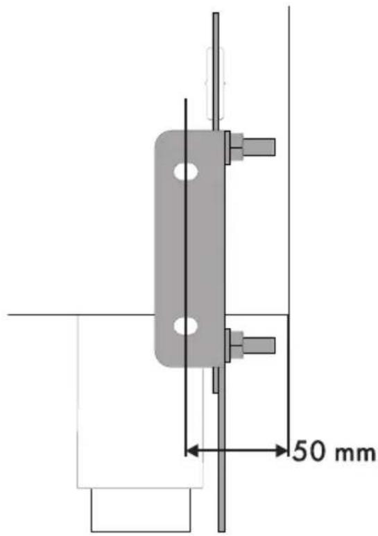 SMEG TR90PD9 - Wandbefestigung mit Bügeln - 7