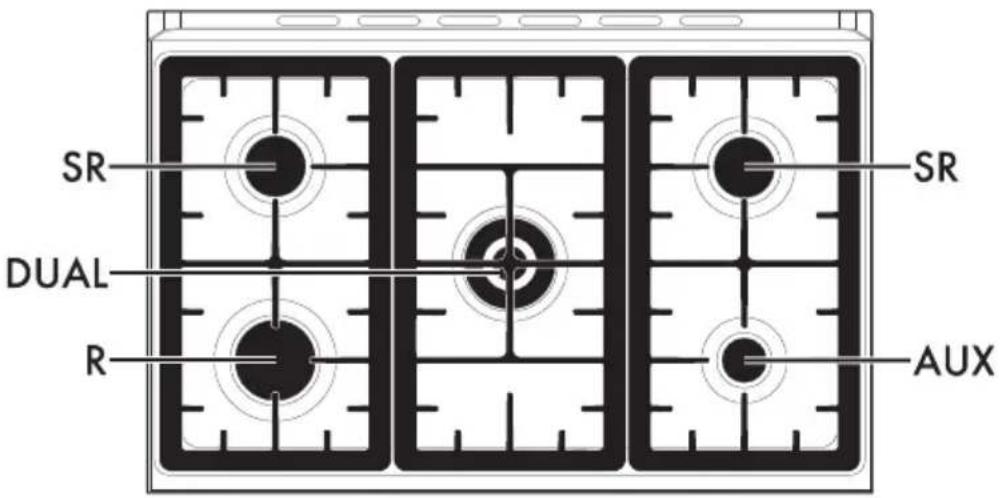 SMEG TR90PD9 - Kochfeld - 1