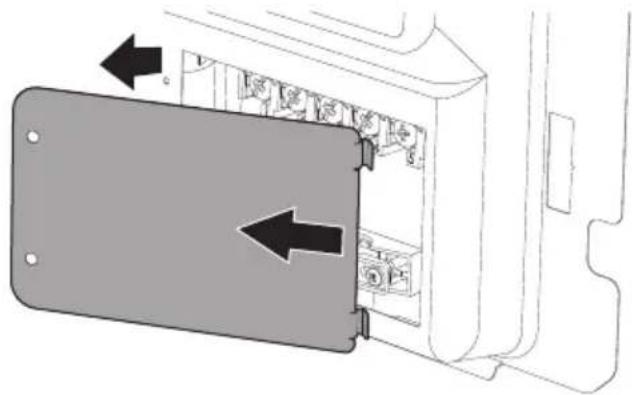 SMEG CPF9GPXD - Zugriff auf die Klemmleiste (nur bei Pyrolysemodellen) - 2
