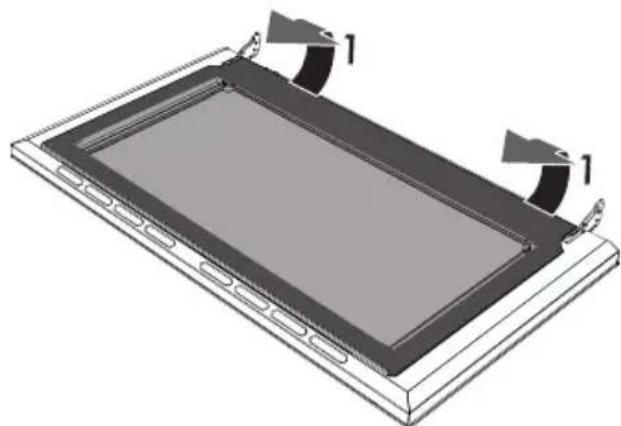 SMEG CPF9GPXD - Ausbau der Innenverglasung - 1