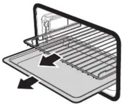 SMEG SF4309MXK - Cleaning the inside of the oven - 1