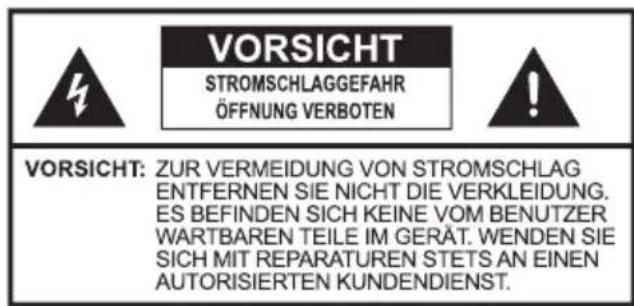 HISENSE H75BE7410 - Sicherheitshinweise - 1