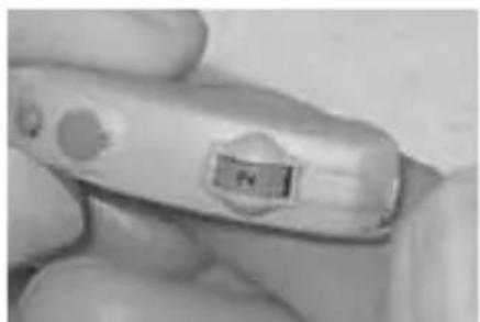 Unitron Element BTE - Turning Your Element™ Hearing Instruments On and Off - 1