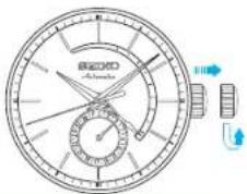 SEIKO Presage SSA397J1 - EINSTELLEN VON UHRZEIT UND DATUM - 1