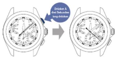 SEIKO Astron SSE170J1 - Drücker A drei Sekunden lang gedrückt halten - 1