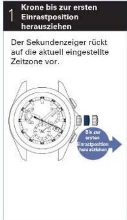 SEIKO Astron SSE107J1 - Manuelle Zeitzoneneinstellung - 1