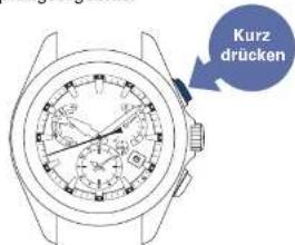 SEIKO Astron SSE107J1 - Betätigen Sie kurz den Drücker A - 1