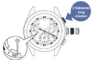 SEIKO Astron SSE107J1 - Betätigen Sie nun Drücker A (3 Sekunden) innerhalb von 5 Sekunden nach der Ausführung von - 1