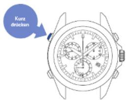 SEIKO Astron SSE005J1 - Betätigen Sie kurz den Drücker B - 1
