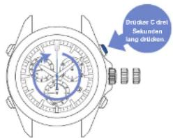 SEIKO Astron SSE005J1 - Drücker C drei Sekunden lang drücken. - 1