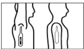 Vicks SpeedRead V911G - UNDER-THE-ARM (AXILLARY) USE - 5