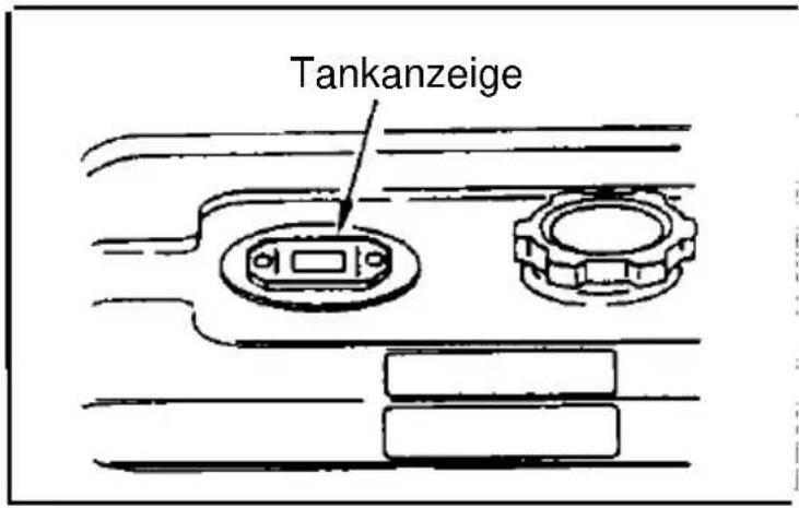 Tankanzeige