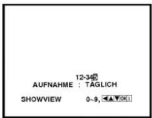 LG ShowView AC208P - Videorecorder-Aufzeichnungen mit SHOWVIEW programmieren - 5