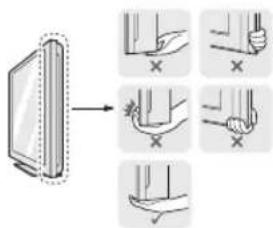 LG 65SJ9509 - Lifting and moving the TV - 2