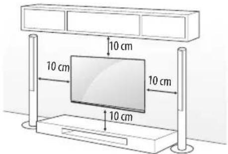LG 65SJ9509 - Mounting on a wall - 1