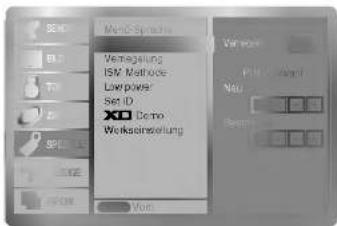 LG 42PX4DVA - Einstellen des Passworts - 1
