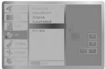 LG 42PX4DVA - Ein-/Ausschaltzeit einstellen (On/Off Timer) - 1