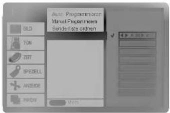 LG 42PX4DVA - Meine Programme (Im analogen Modus) - 1
