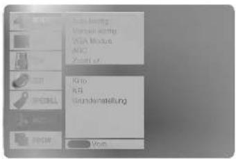 LG 42PX4DVA - Menü BILD - 1