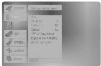 LG 42PX4DVA - Klangmuster einstellen (SSM - Sound Status Memory) - 2