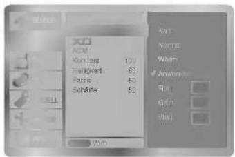 LG 42PX4DVA - Farbtemperatur Einstellung - 1