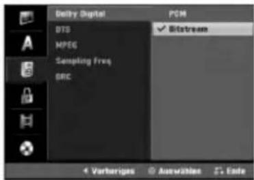 Daily Digital BTS MPEG Sampling Freq SRC PCM Bitstream Verberiges Auswahlen Endo