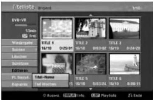 Titellate engpunt 1/10 DVD-VR 5min 6% Frei Widergains Suckin Libuszem Schistzen Editers PL Sisral Kopieros TITLE 1 16/10 0:25:01 TITLE 2 16/10 0:03:02 TITLE 3 16/10 0:24:28 TITLE Name Toll Munches TITLE 5 15/10 0:03:24 TITLE 6 16/10 0:00:11 © Augwa. INFO. PlaySote Ende