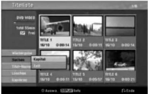 Titelliste DVD VIDEO 10d 55mm E2 Frei TITLE 1 16/10 0:00:14 TITLE 2 16/10 0:08:11 TITLE 3 16/10 0:00:14 Widergache Sueben Kapital Titel-Name Zeff Lionfren Kapital TITLE 4 16/10 0:00:11 TITLE 5 16/10 0:05:57 TITLE 6 16/10 0:00:21 © Auswa. © E2 Info $ Ende