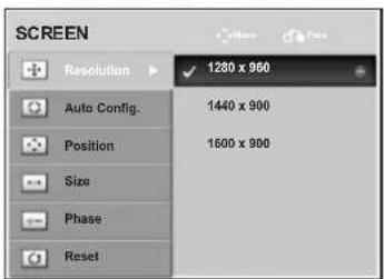 LG M2280D-PR - Selecting Resolution - 4