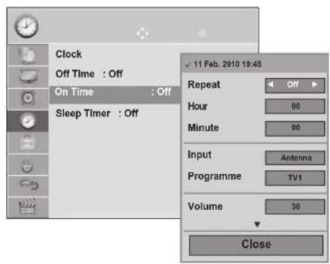 LG M2280D-PR - AUTO ON/OFF TIME SETTING - 2