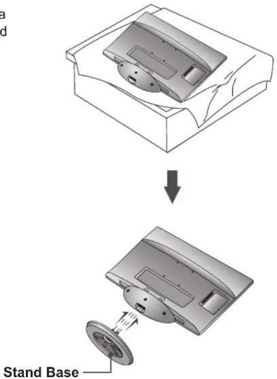 LG M2280D-PR - STAND INSTALLATION - 1