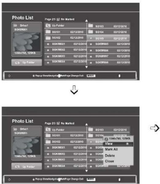 LG M2280D-PR - How to view photo - 1