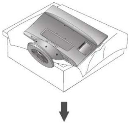 LG M2280D-PR - DETACHING STAND - 1